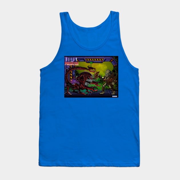 Killer Crab Alien vs Warrior Predator Tank Top by Ale_jediknigth